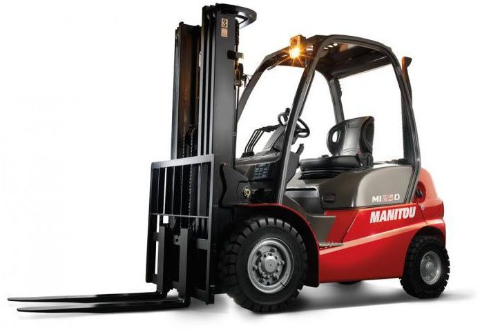 Motvektstruck diesel < 2500 kg